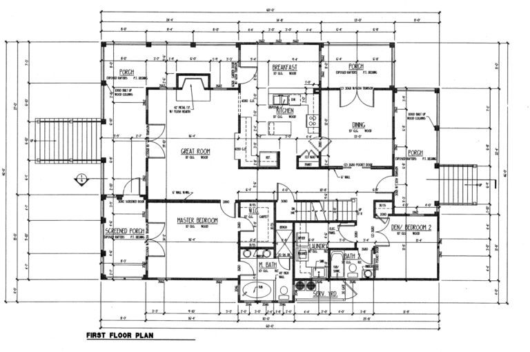 st helena first floor plan